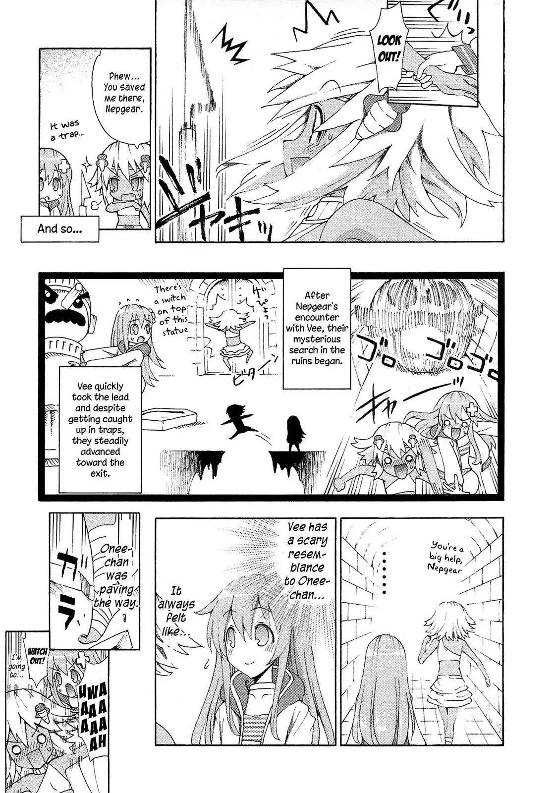 Hyperdimension Neptunia ~Megami Tsuushin~ Chapter 10 9